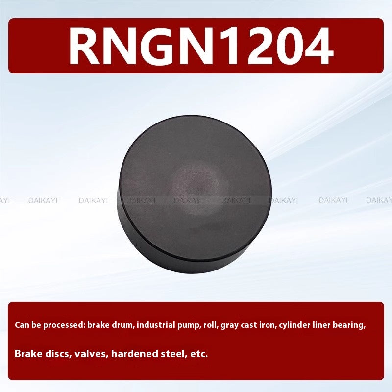 2108-PCBN Integral Cubic Boron Nitride Inserts, CNC Turning Inserts, Superhard Cylindrical Inserts, WN TN RCGX Shandong Denso Pricision Tools Co.,Ltd.